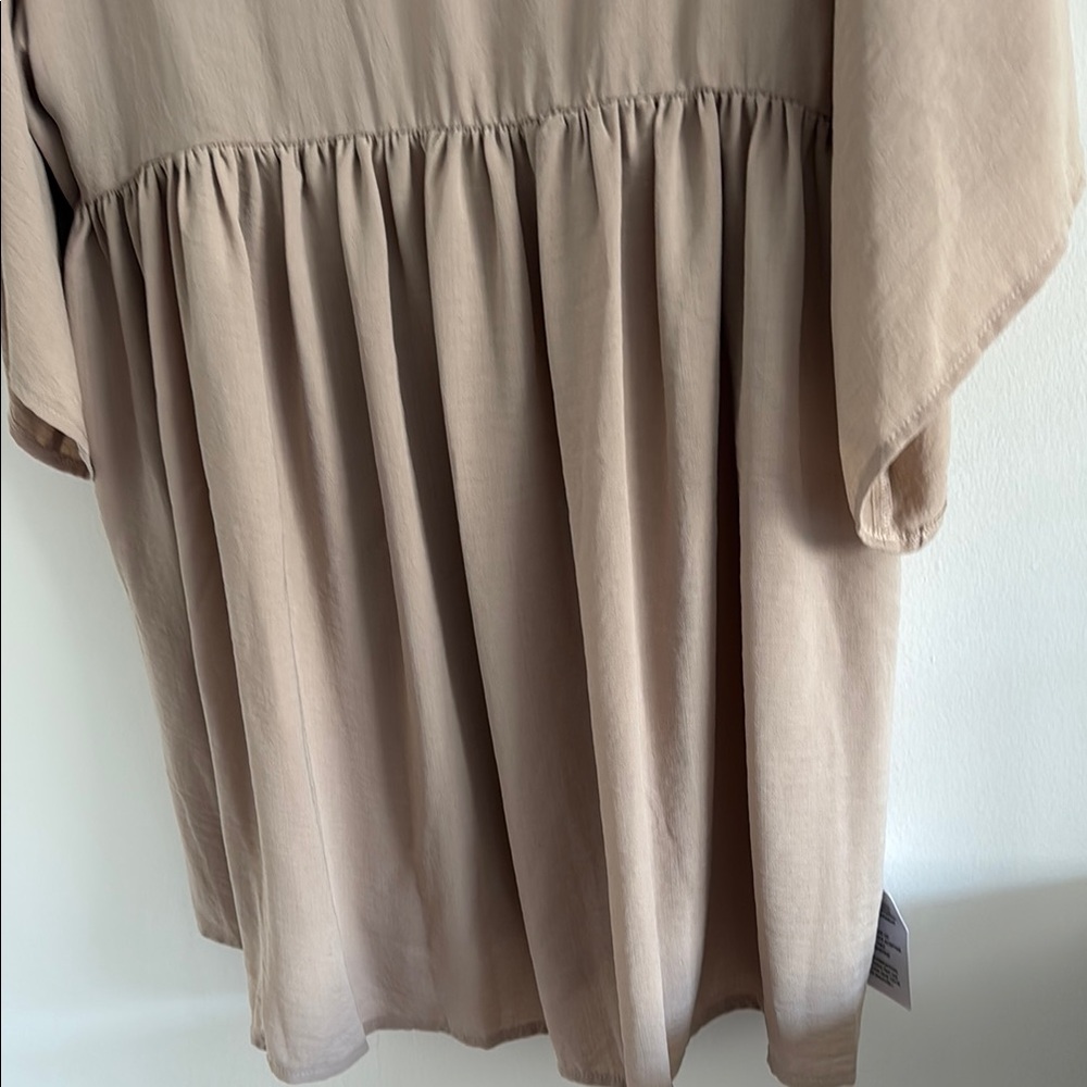 ASOS design tan backless beachy dress - Picture 2 of 6